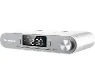 TechniSat KitchenRadio Radio FM Bluetooth Biało-srebrny
