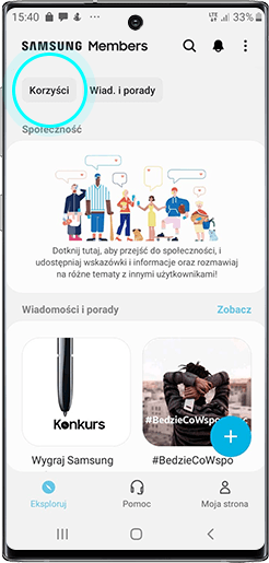 Zakłądka korzyści