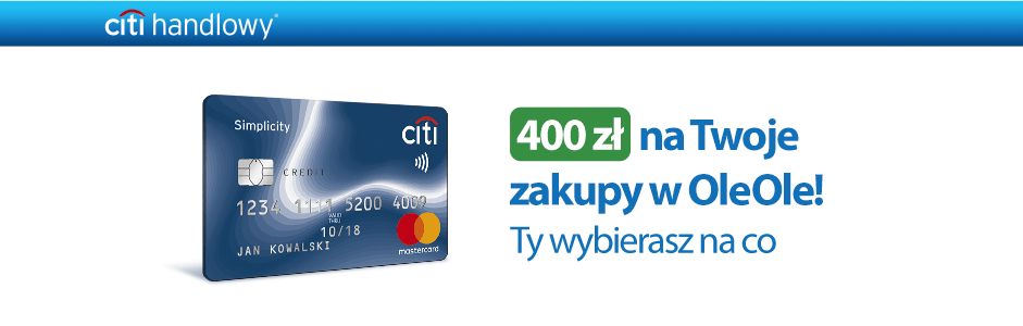 Promocja Citi Bank