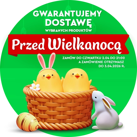 Gwarancja dostawy przed Wielkanocą