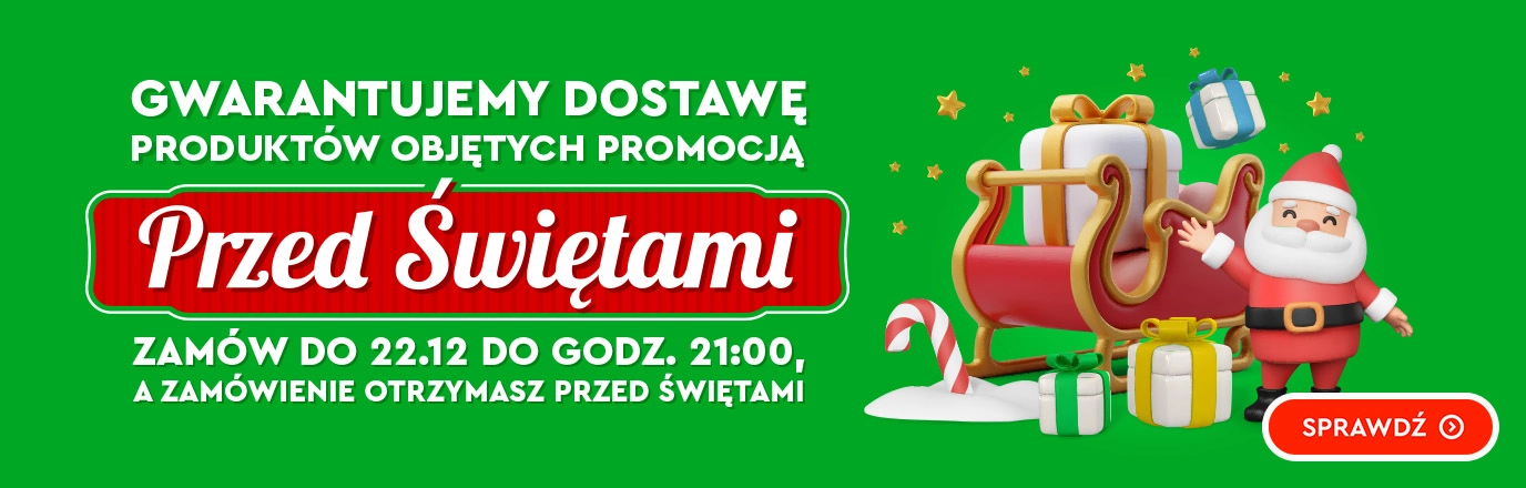 Gwarancja dostawy przed Świętami