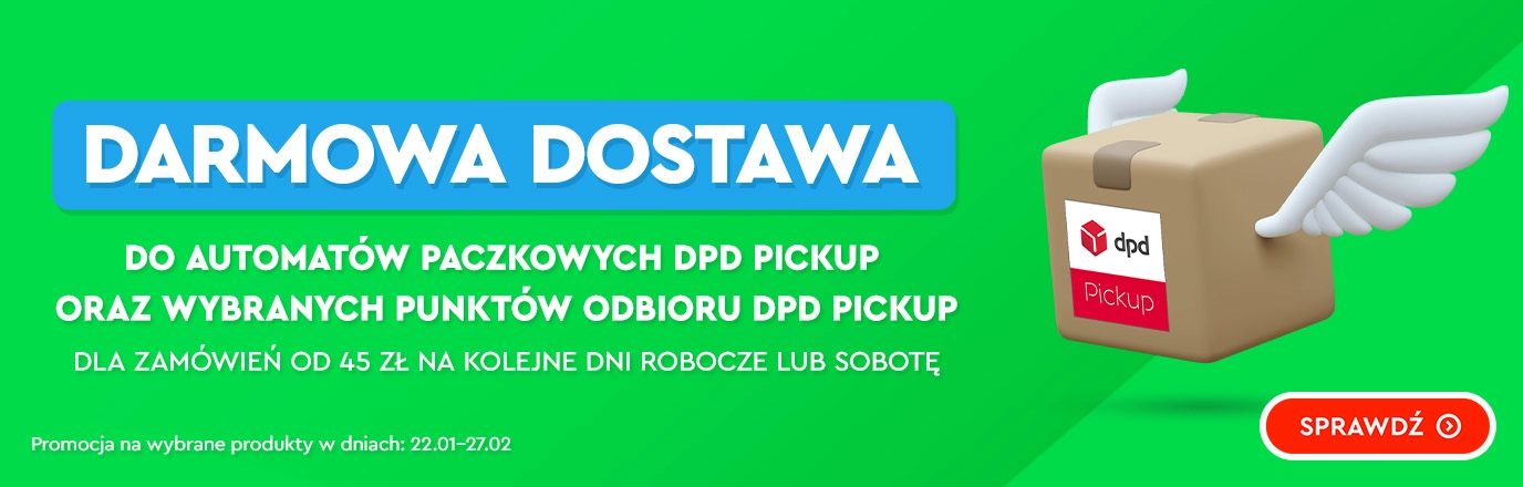 Darmowa dostawa DPD Pickup
