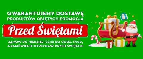 Gwarancja dostawy przed Świętami