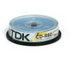 TDK CD-R 52xSpeed (Cake 10 szt.)