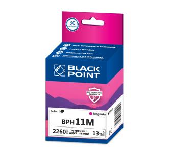 Tusz Black Point BPH11M (zamiennik C4837A nr 11) Purpurowy 28 ml