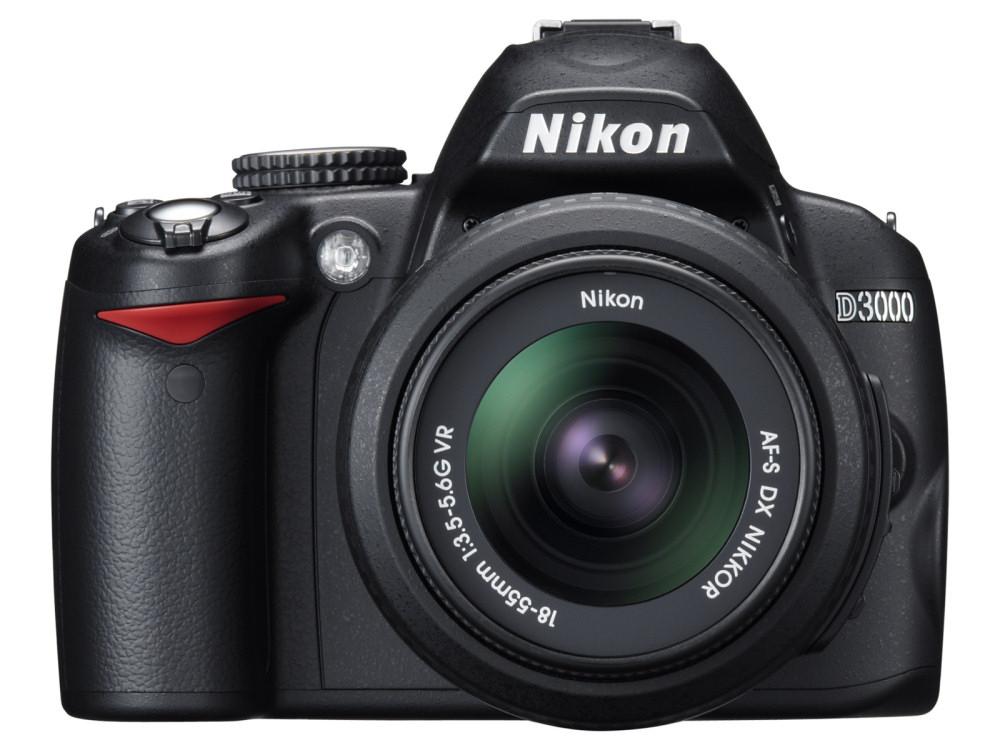 Lustrzanka Nikon D3000 18-55 VR Kit