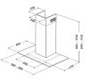 Okap Whirlpool AKR 686 IX - 59,8cm