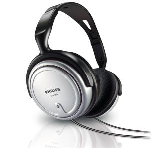 Słuchawki przewodowe Philips SHP2500/10 Nauszne Srebrno-czarny