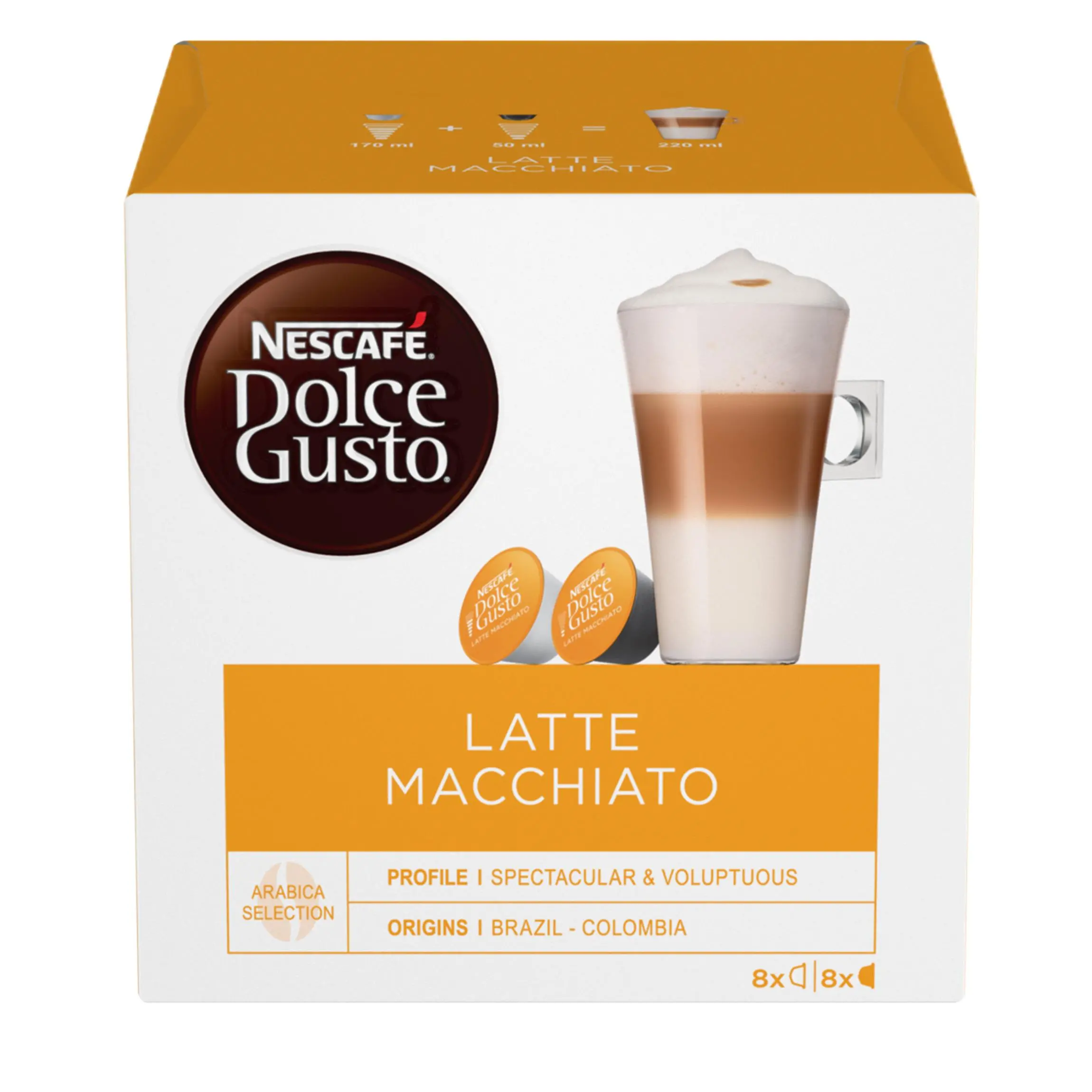 Kapsułki Nescafe Dolce Gusto Latte Macchiato 16szt.