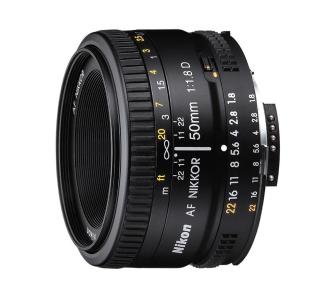 obiektyw Nikon AF 50mm f/1,8 D Nikkor
