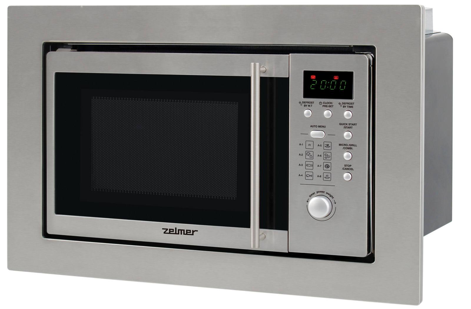 Kuchenka mikrofalowa Zelmer 29Z019 (ZKM2919X) z grillem