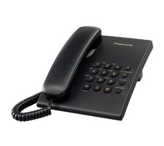 telefon przewodowy Panasonic KX-TS500 (czarny)