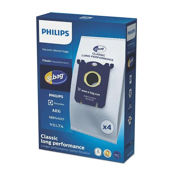 Worek do odkurzacza Philips s-bag Classic Long Perfomance FC8021/03 4szt.