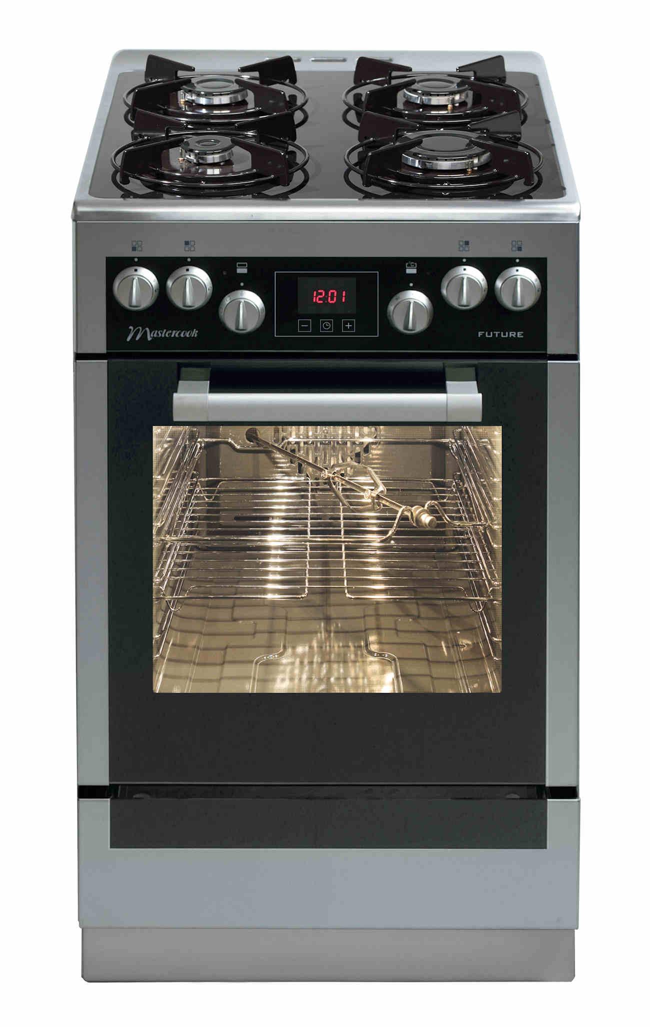 Kuchnia gazowo-elektryczna Mastercook KGE 3490 X Future