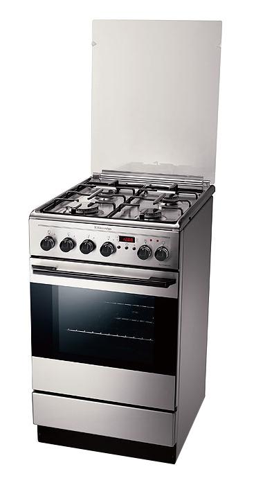 Kuchnia gazowo-elektryczna Electrolux EKK513518X