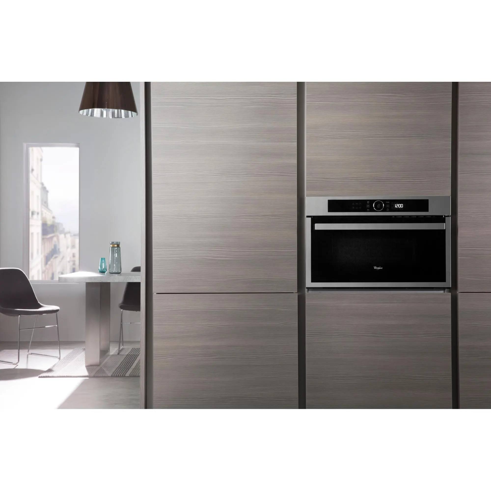Kuchenka mikrofalowa Whirlpool Absolute AMW 731/IX Grill