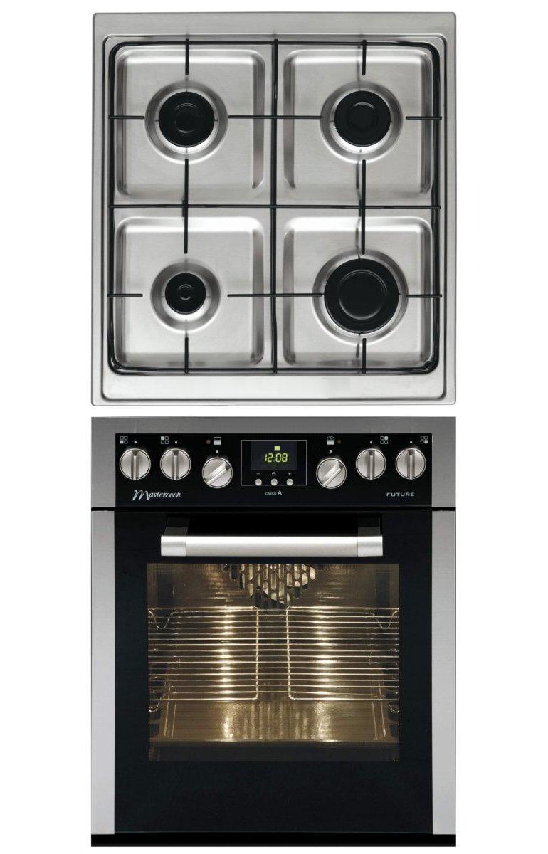 Kuchnia Mastercook MPW6E FX + MPW-4GLS X