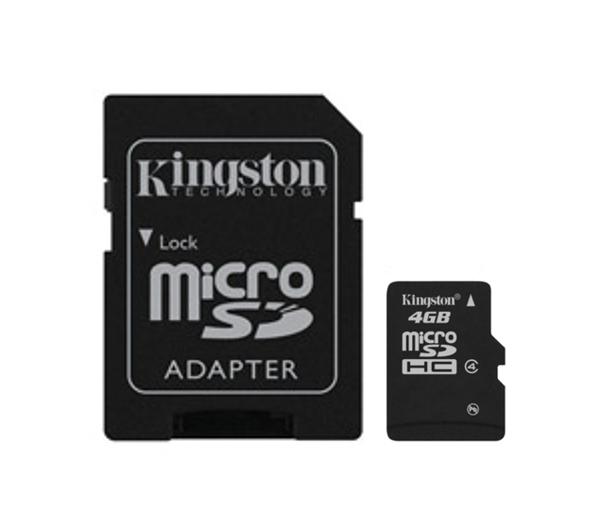 Kingston microSDHC Class 4 4GB