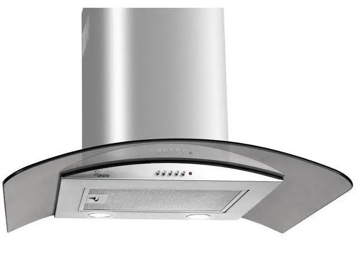 Okap Akpo WK-4 Largo Eco Srebrny