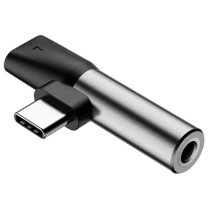 Adapter Baseus CATL41-S1 USB-C do jack 3,5mm / USB-C