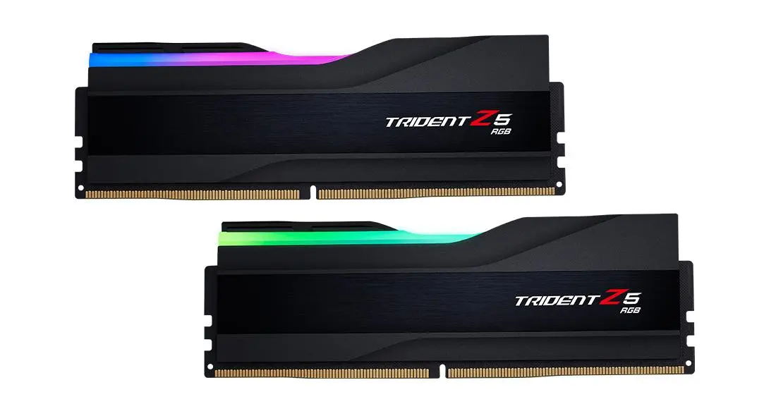Pamięć RAM G.Skill Trident Z5 RGB Black DDR5 32GB (2 x 16GB) 5600 CL36 Czarny