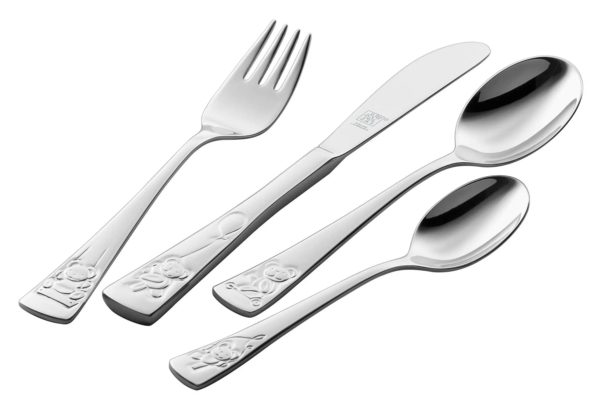 Zestaw dla dzieci Zwilling Miś 4 elementy