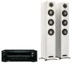 Zestaw stereo Onkyo TX-8220 Czarny, Jamo S 809 Biały