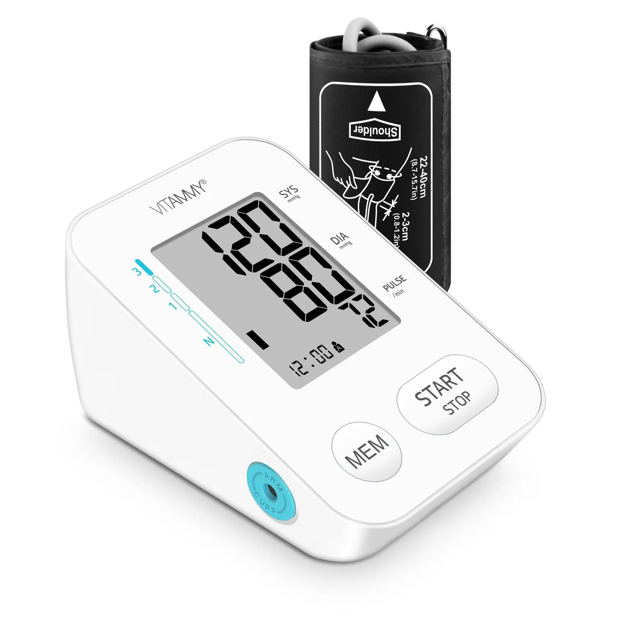 Ciśnieniomierz Vitammy Next 4 Wykrywanie arytmii