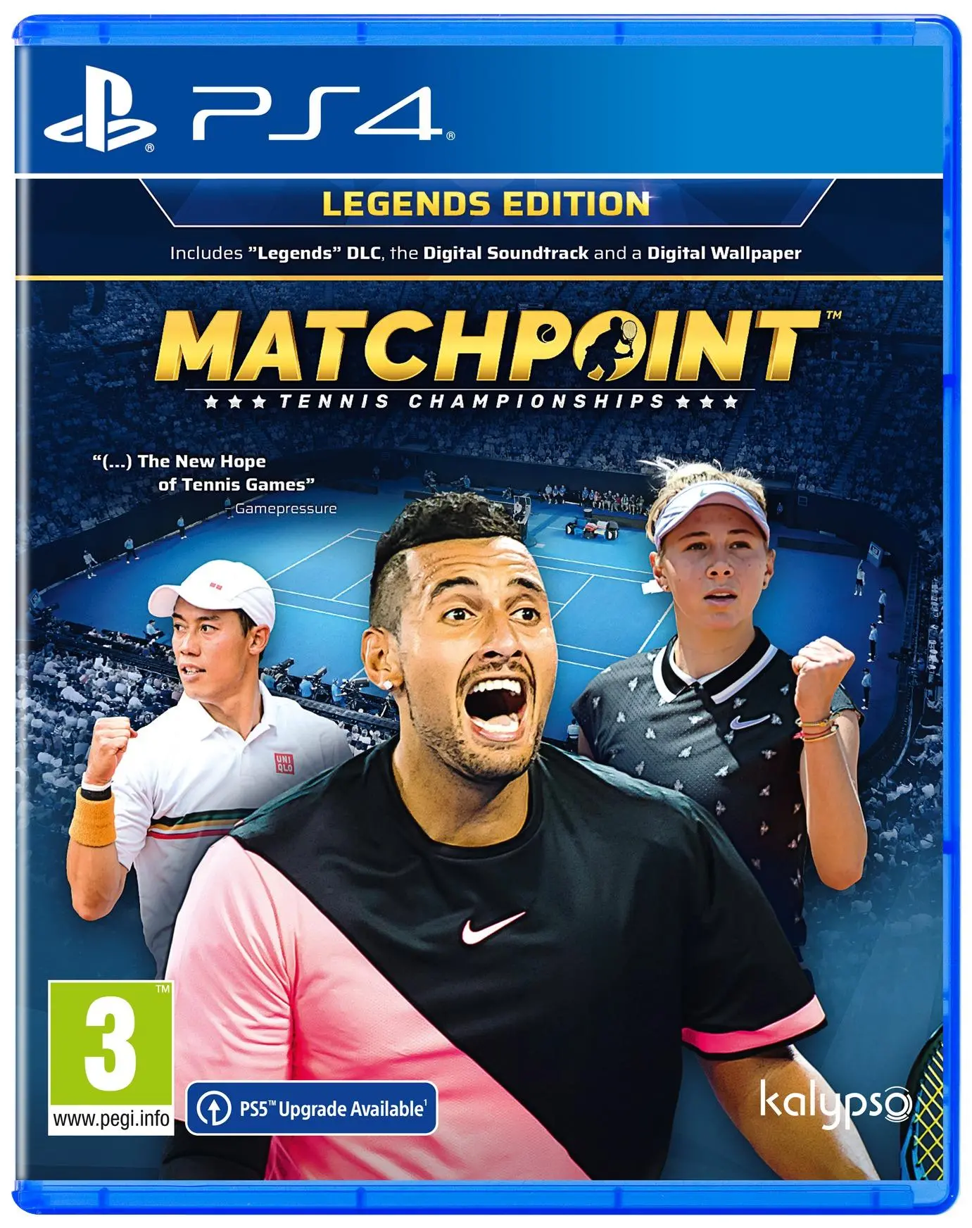 Matchpoint Tennis Championships Edycja Legends Gra na PS4 (Kompatybilna z PS5)