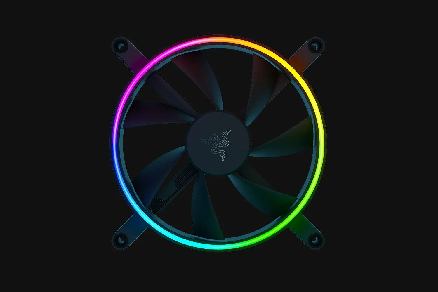 Razer Kunai Chroma 120mm 3szt. Czarny, Wentylator - cena i