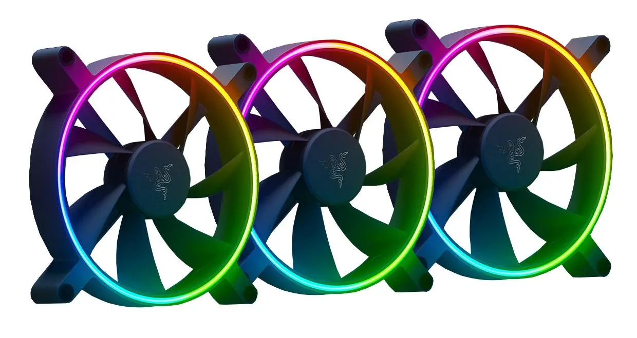 Razer kunai Chroma 120mm x3セット Razer Kunai Chroma ARGB 120mm Triple Pack 3x120mm