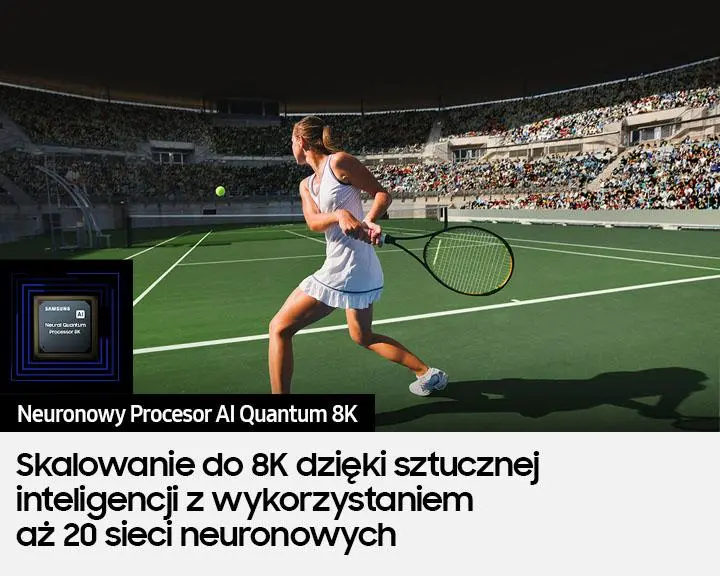 Telewizor Samsung Excellence Line Neo QLED QE75QN800BT 75" QLED 8K 120Hz Tizen Dolby Atmos HDMI 2.1 DVB-T2