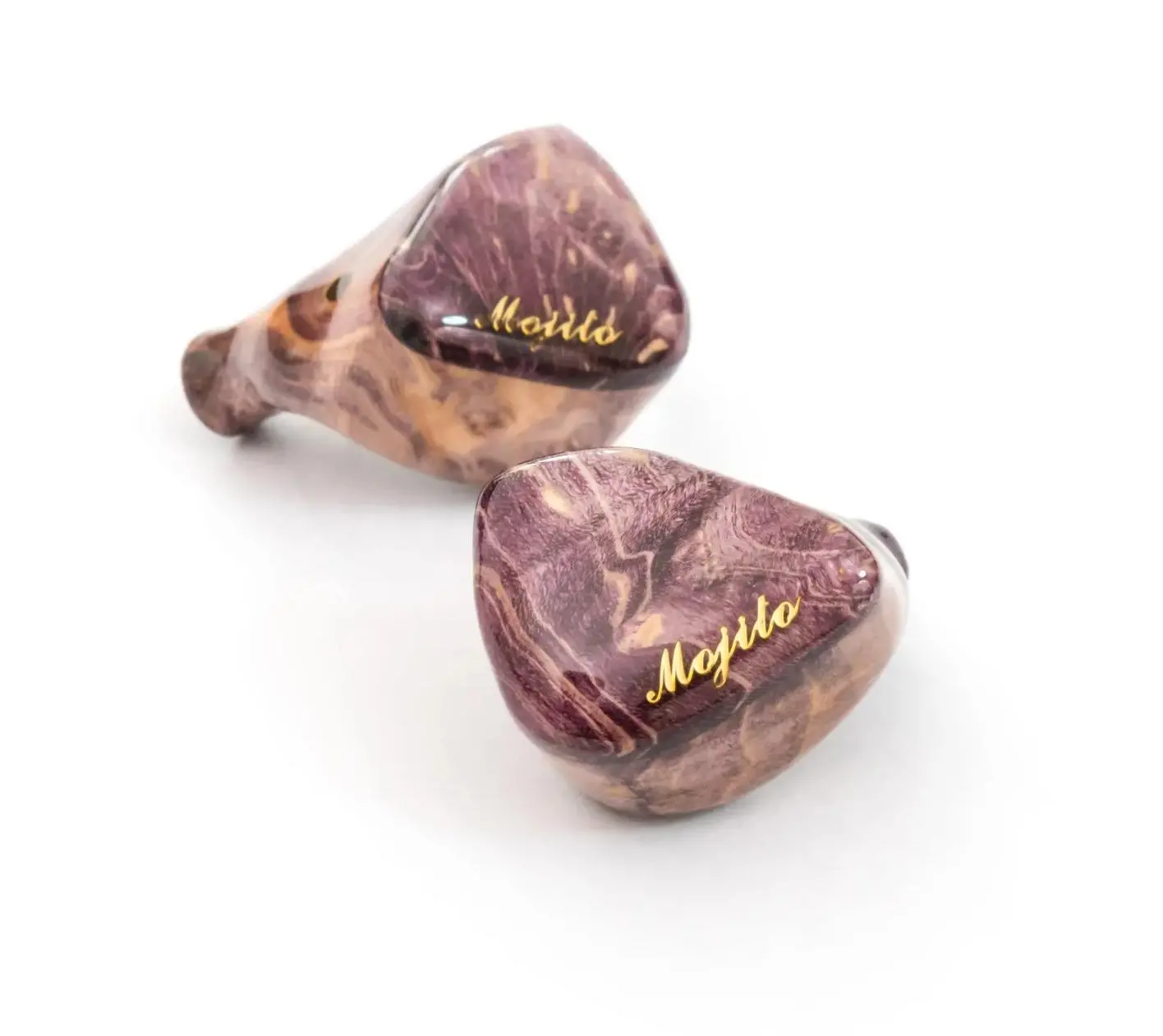 Słuchawki przewodowe Queen of Audio Mojito Purple Dokanałowe Purpurowy