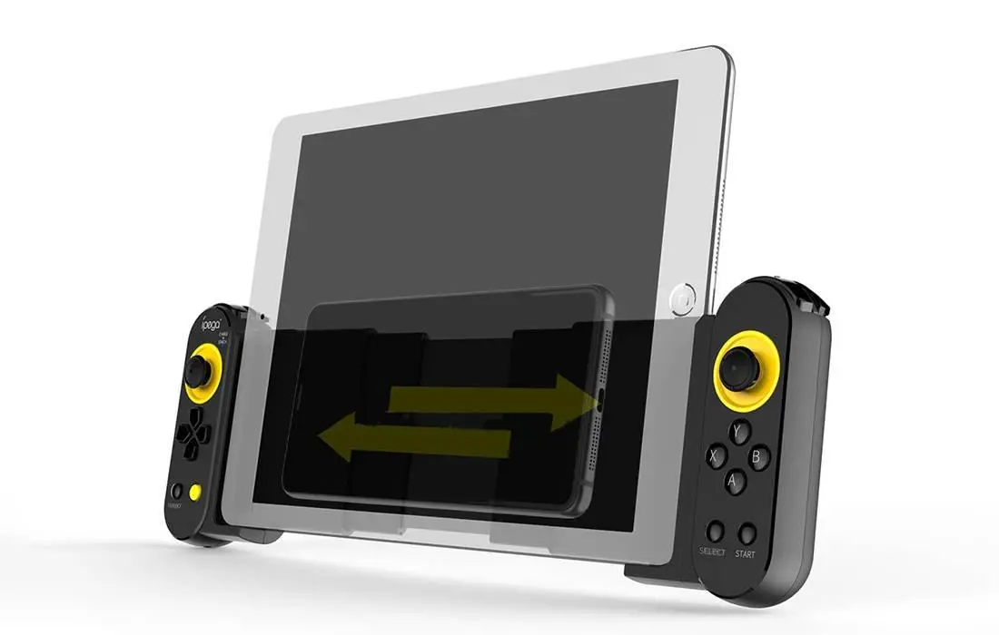 Pad iPega PG-9167 z uchwytem na telefon do PC, PS3, Nintendo Switch, Android, iOS Bezprzewodowy/Przewodowy