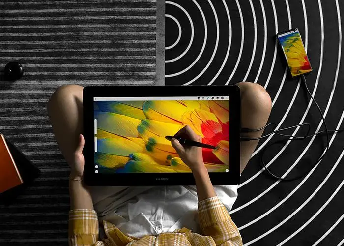 Tablet graficzny Huion Kamvas Pro 16 Plus (4K) Dark grey