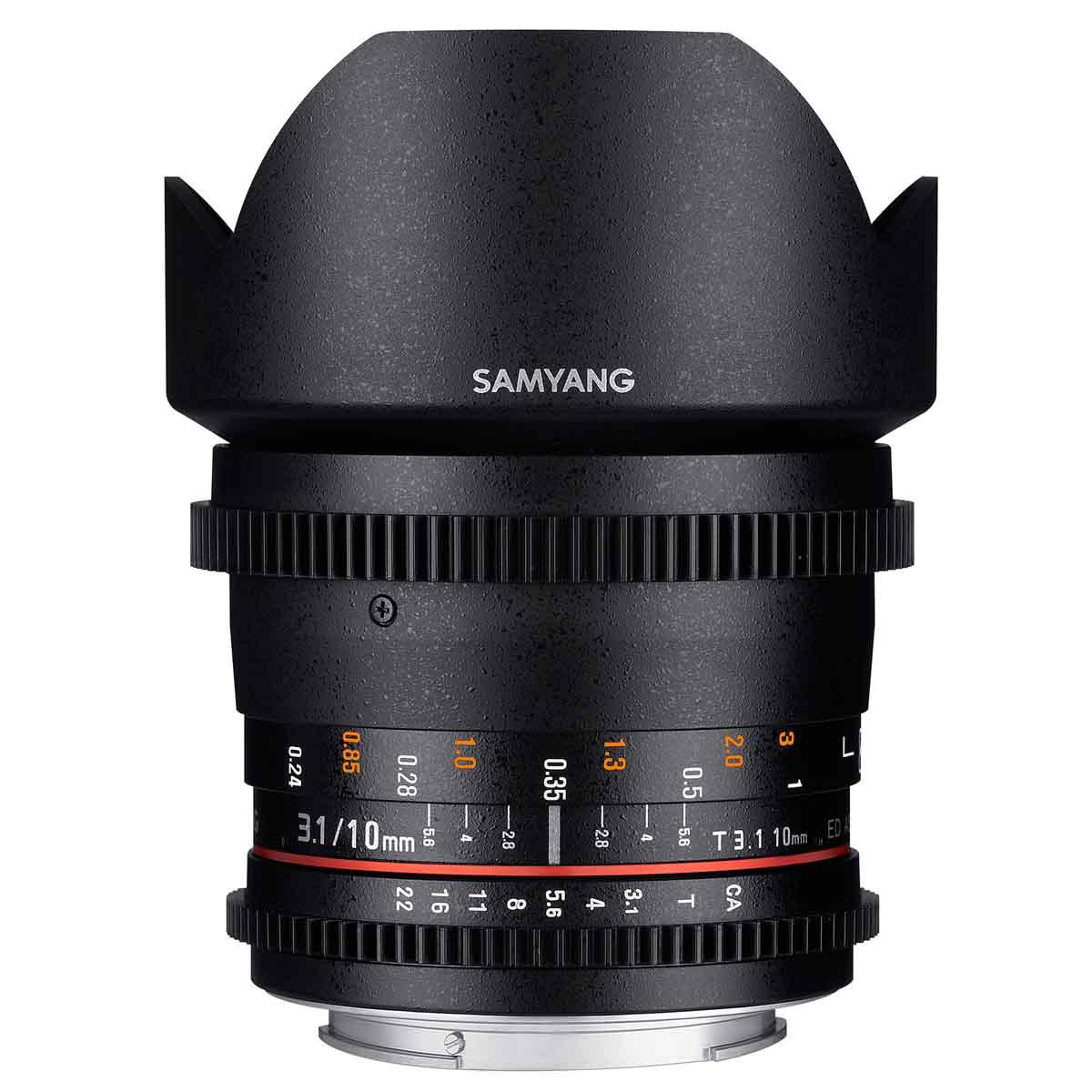 Samyang 10mm T3.1 VDSLR ED AS NCS CS II M3/4