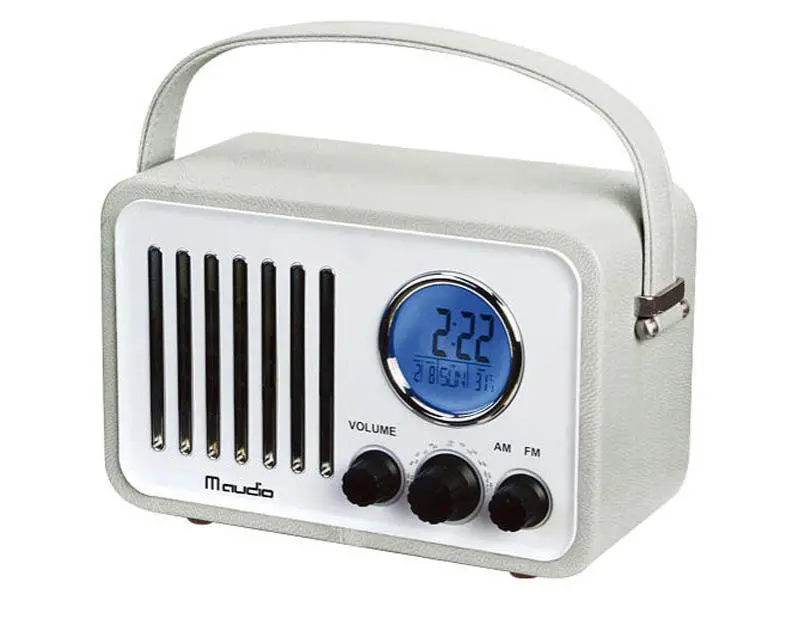 Radioodbiornik M-Audio LM-33 Radio FM Biały