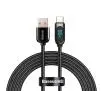 Kabel Baseus USB do USB-C Display 66W 2m Czarny