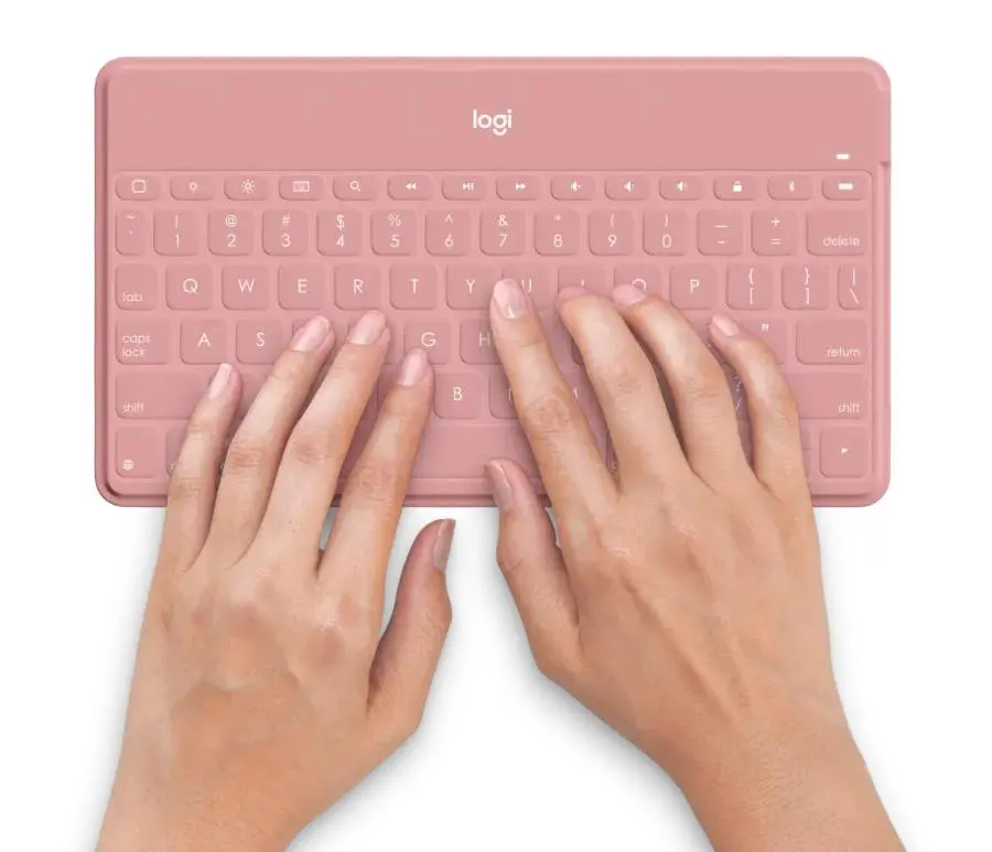 Klawiatura nożycowa Logitech Keys-To-Go  Różowy