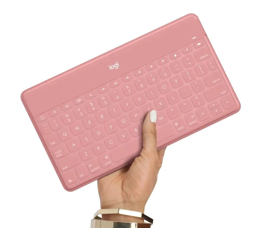 Klawiatura nożycowa Logitech Keys-To-Go  Różowy