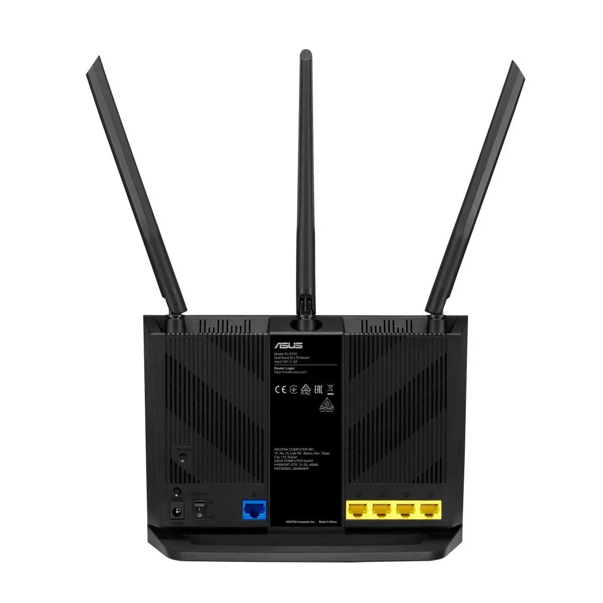 Router ASUS 4G-AX56 AX1800 Czarny