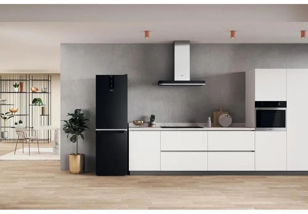 Lodówka Whirlpool W7X 82O K Pełny No Frost 191,2cm Szuflada z kontrolą wilgotności Czarny