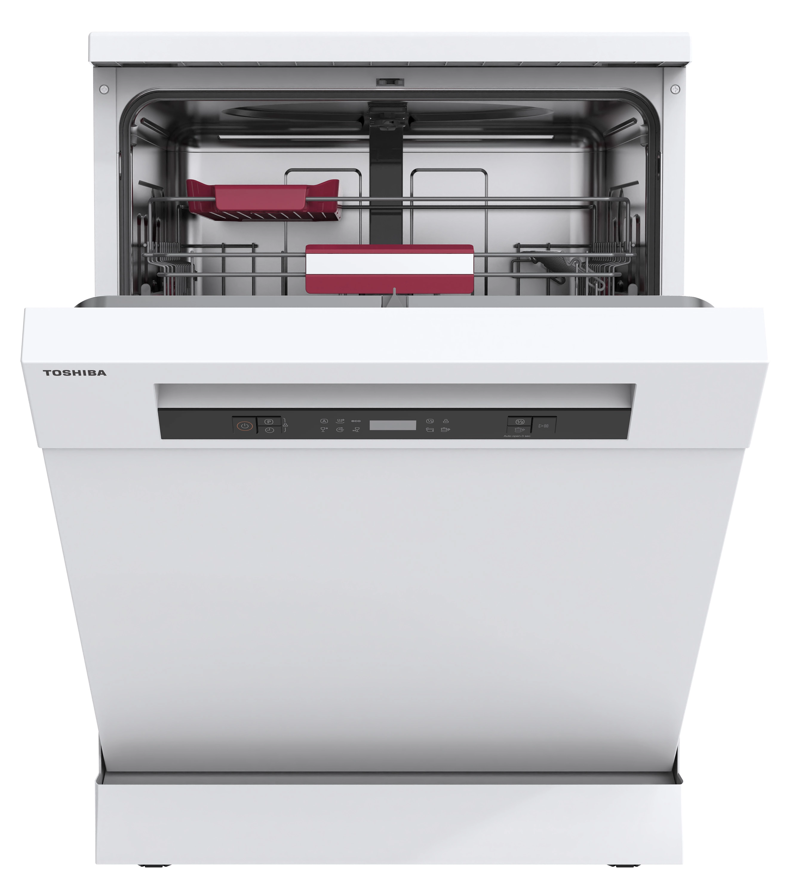 Zmywarka Toshiba DW-14F5EE(W) 59,8cm Automatyczne otwieranie drzwi
