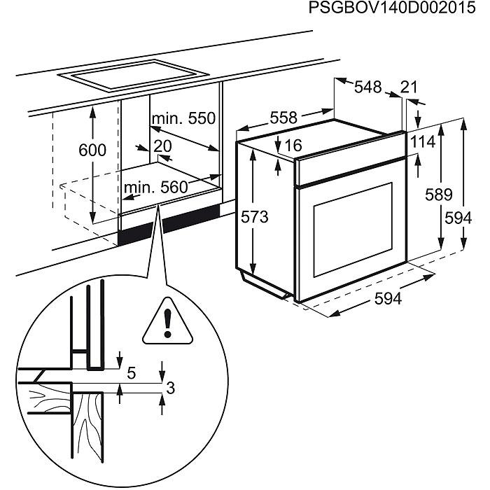 Piekarnik elektryczny parowy Electrolux EOC6851AOX CombiSteam