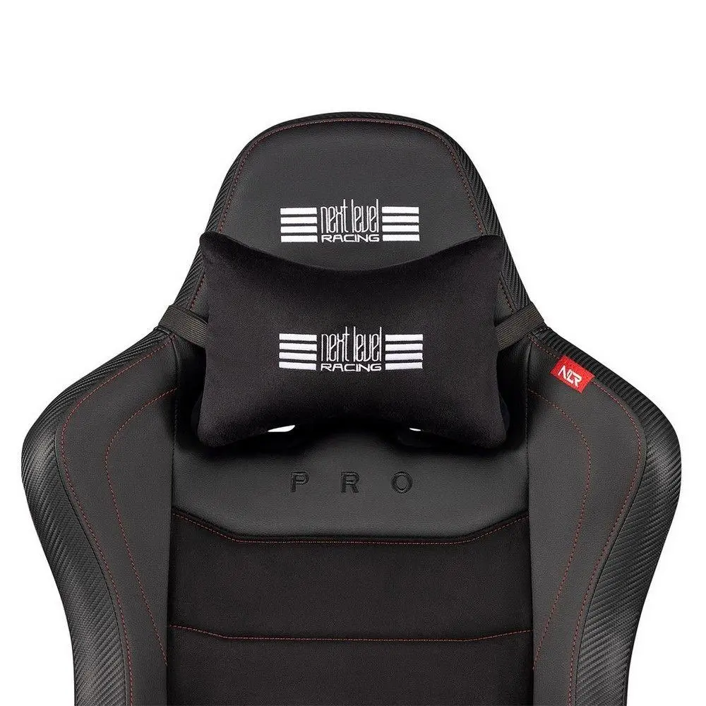 Fotel Next Level Racing NLR-G003 Pro Gaming Chair Leather & Suede Edition Gamingowy do 140kg Skóra naturalna Czarny
