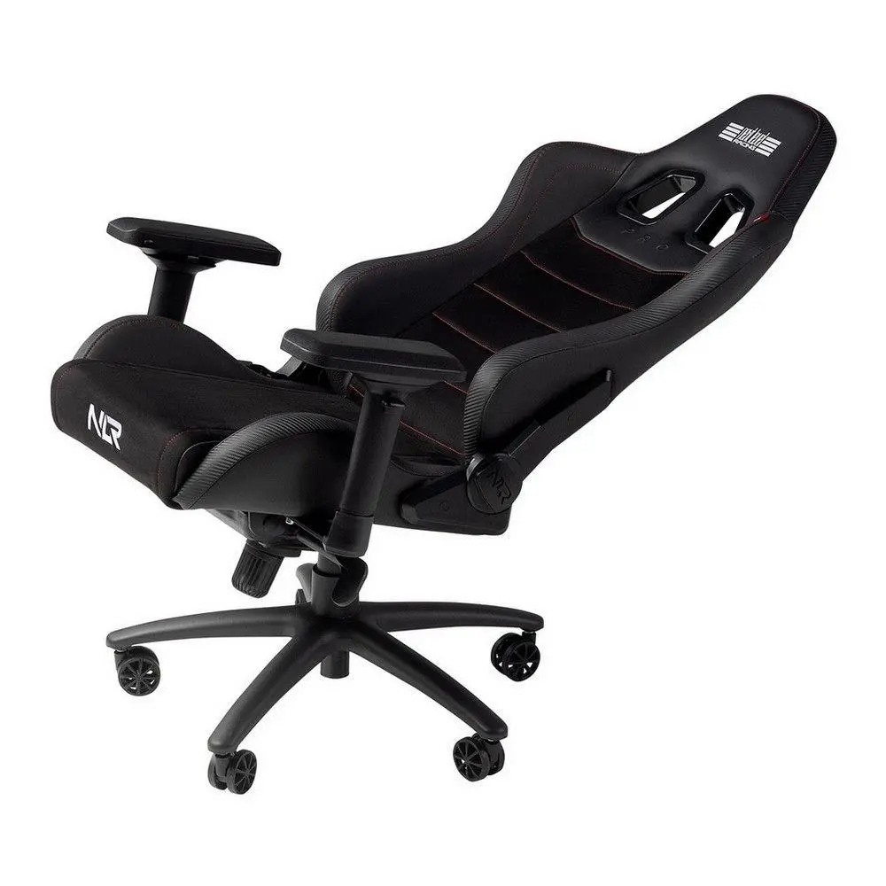 Fotel Next Level Racing NLR-G003 Pro Gaming Chair Leather & Suede Edition Gamingowy do 140kg Skóra naturalna Czarny