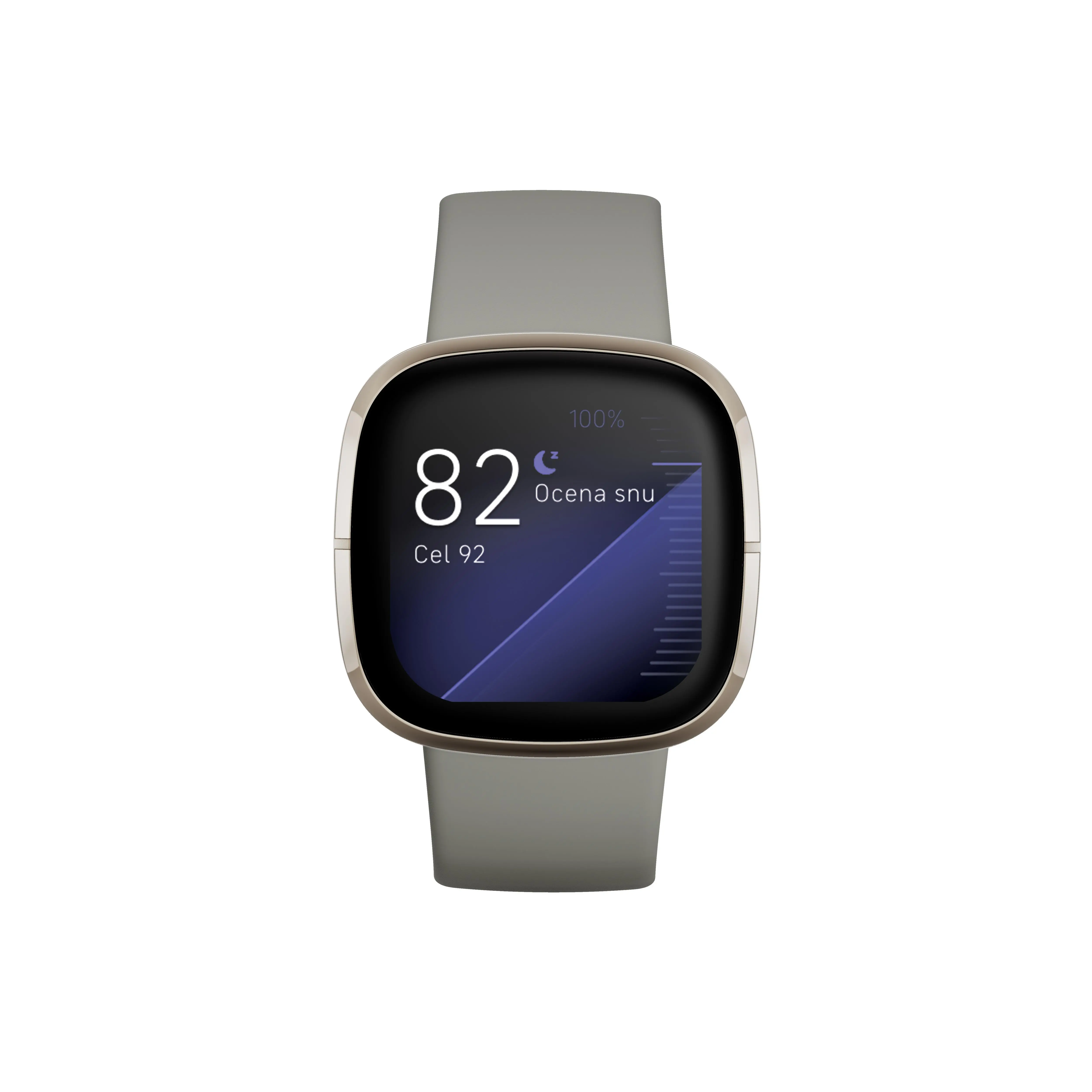 Smartwatch Fitbit by Google sense Szary