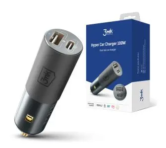 Ładowarka samochodowa 3mk Hyper Car 100W