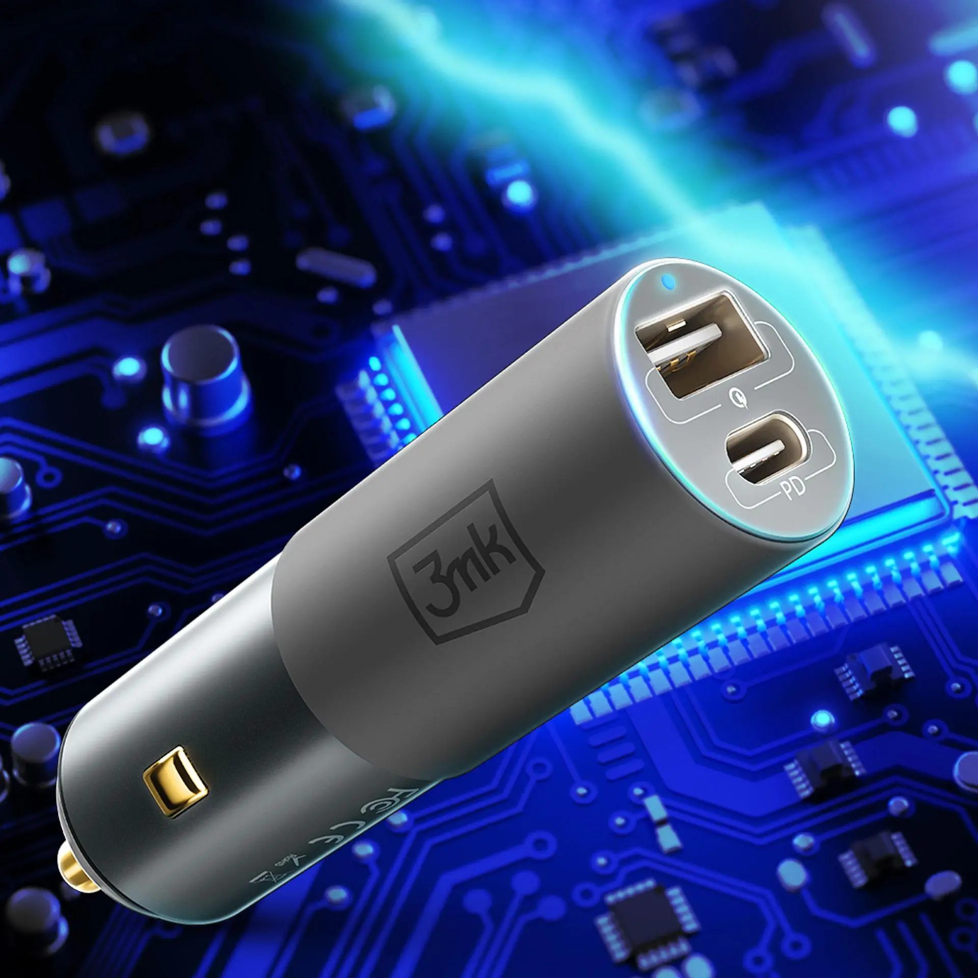 Ładowarka samochodowa 3mk Hyper Car 100W