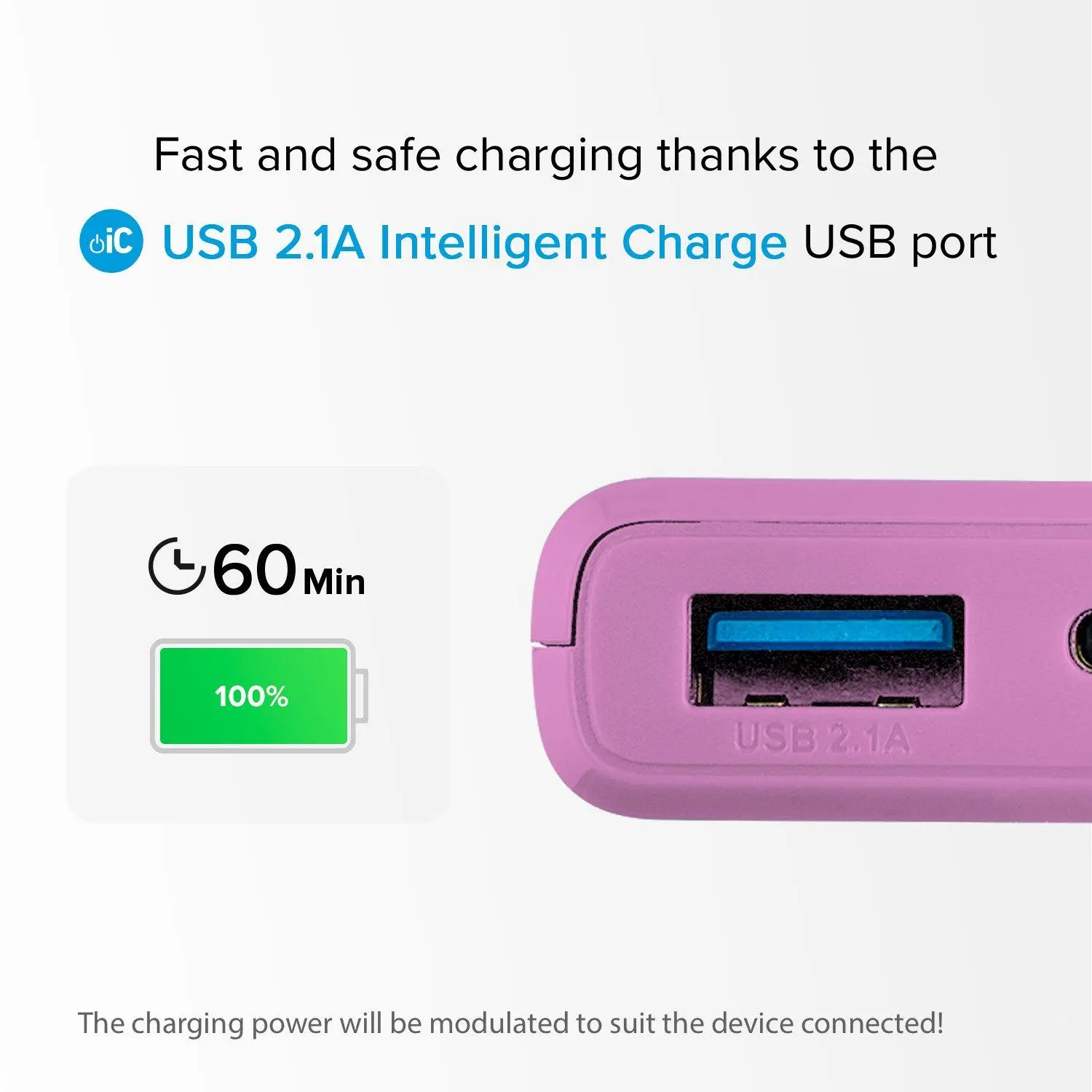 Powerbank SBS TTBB10000FASTP 10000mAh USB-C + micro USB 10W Różowy